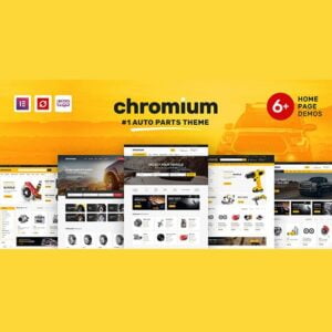 Chromium – Auto Parts Shop WordPress WooCommerce Theme