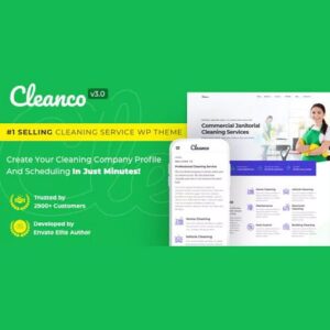 Cleanco – Cleaning Service Company WordPress Theme