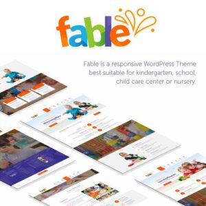 Fable – Children Kindergarten WordPress Theme