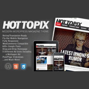 Hot Topix – Modern WordPress Magazine Theme