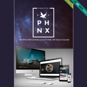 Phoenix – WordPress Minimal Multipurpose Portfolio with Visual Composer