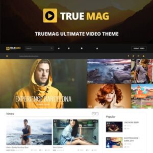 True Mag – WordPress Theme for Video and Magazine