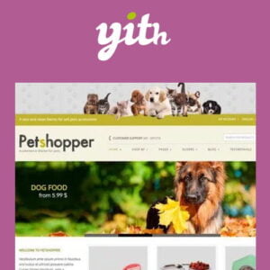 YITH Petshopper – E-Commerce Theme for Pets Products