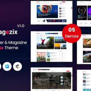 magezix newspaper & magazine wordpress theme