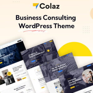 Colaz – Business Consulting WordPress Theme