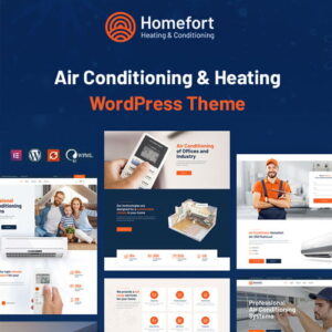 Homefort – Air Conditioning & Heating WordPress Theme + RTL