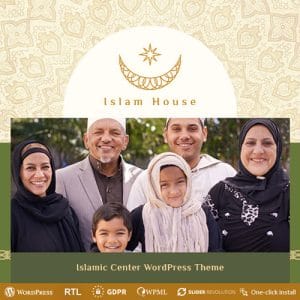 Islam House – Mosque and Religion WordPress Theme