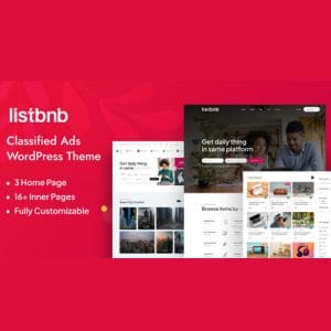 Listbnb – Classified Ads WordPress Theme