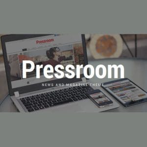 Pressroom – News Magazine WordPress Theme