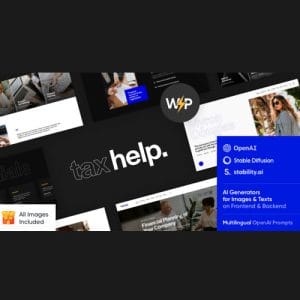 Tax Help – Finance & Accounting Adviser Theme